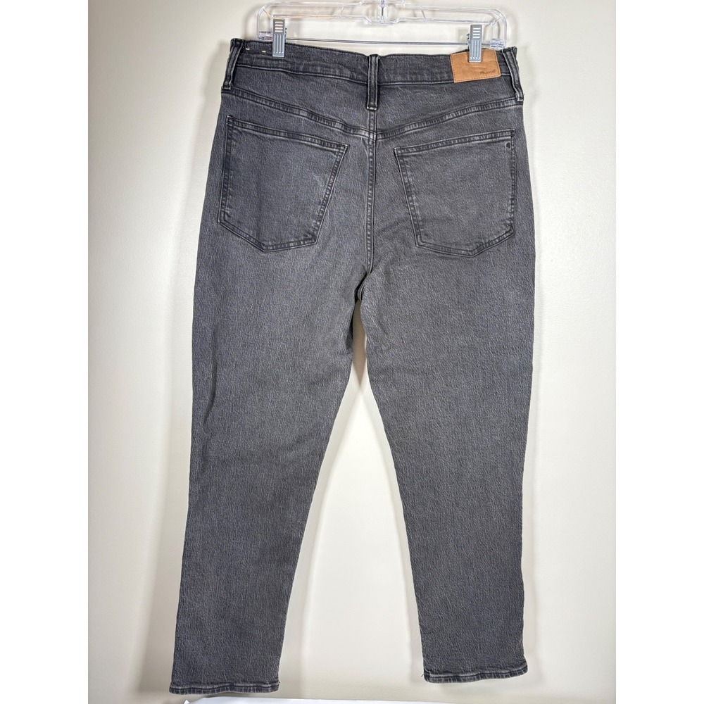 Madewell The Perfect Vintage Jean Lunar Wash High Rise Denim Grunge Edgy Size 30